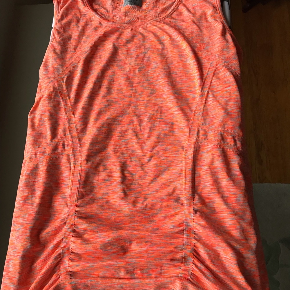 Athleta Fastest Track Space Dye Marled Tank
